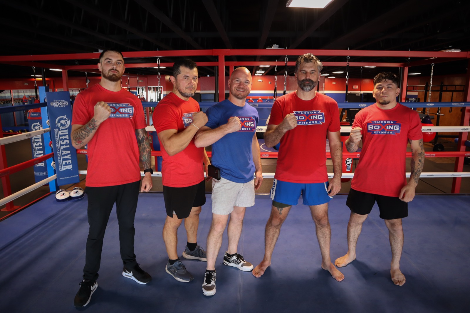 Group training at Tucson Boxing & Fitness